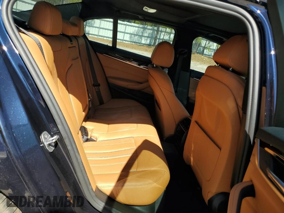 2019 BMW 5 Series 540i xDrive with VIN WBAJE7C58KWW19058, listed as a Copart auction lot 48414445 with 56,506 mi miles and Salvage Title. Bid and sale history available at carsss.com. Image 10.