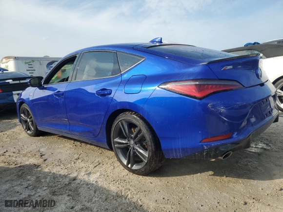 2023 Acura Integra w/A-Spec Technology Package with VIN 19UDE4H67PA001767, listed as a Copart auction lot 73930704 with 0 mi miles and Non Repairable. Bid and sale history available at carsss.com. Image 2.