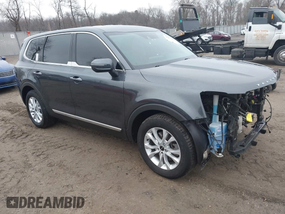 2022 Kia Telluride LX with VIN 5XYP2DHC9NG236937, listed as a IAAI auction lot 41475675 with 87,086 mi miles and . Bid and sale history available at DreamBid. Image 1.