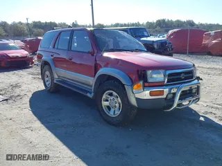 1998 Toyota 4Runner with VIN JT3GN87R3W0058507, listed as a IAAI auction lot 41642512 with 186,708 mi miles. Bid and sale history available at carsss.com. Image 1.