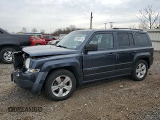 2014 Jeep Patriot Latitude z VIN 1C4NJPFA1ED645560, wystawiony jako Copart lot #50489175 z przebiegiem 94 891 mil mil oraz Szkoda całkowita • Salvage title. Historia ofert i sprzedaży dostępna na DreamBid. Obrazek 1.