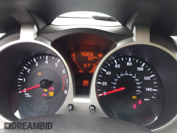 2015 Nissan Juke S with VIN JN8AF5MRXFT504124, listed as a IAAI auction lot 41711672 with 75,850 mi miles and . Bid and sale history available at DreamBid. Image 7.