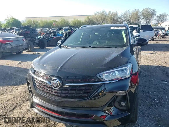 2022 Buick Encore GX Select with VIN KL4MMDSL8NB064202, listed as a Copart auction lot 56249115 with 19,208 mi miles and Salvage title. Bid and sale history available at DreamBid. Image 15.