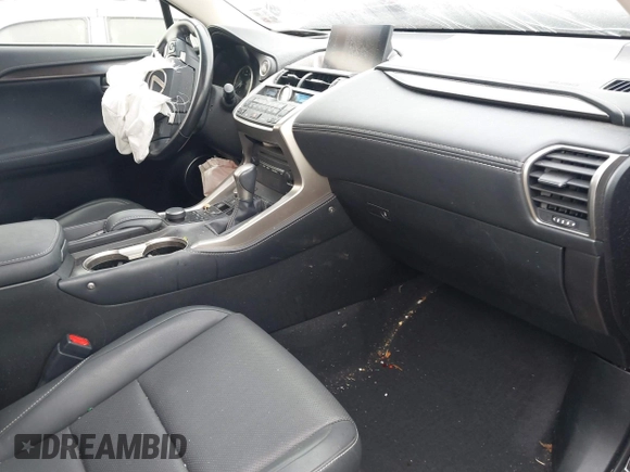 2017 Lexus NX with VIN JTJYARBZ1H2057000, listed as a IAAI auction lot 41889446 with 1 mi miles. Bid and sale history available at carsss.com. Image 5.
