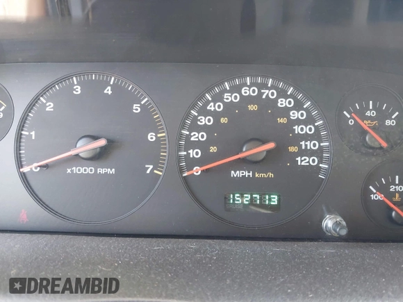 2001 Jeep Grand Cherokee Laredo with VIN 1J4GX48S91C559693, listed as a IAAI auction lot 42152103 with 152,713 mi miles and . Bid and sale history available at DreamBid. Image 7.