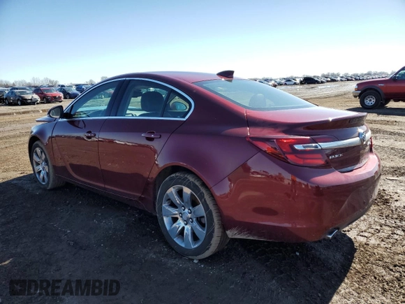 2017 Buick Regal Premium II with VIN 2G4GS5GX0H9108446, listed as a Copart auction lot 48106055 with 107,985 mi miles and Salvage Title. Bid and sale history available at DreamBid. Image 2.