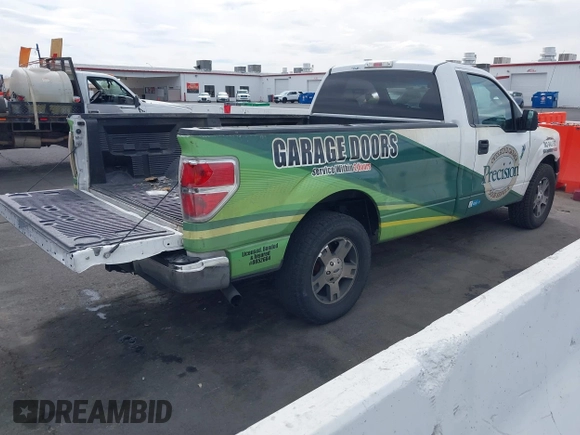 2011 Ford F-150 XL with VIN 1FTNF1CF6BKD60911, listed as a IAAI auction lot 41896165 with 233,742 mi miles and . Bid and sale history available at DreamBid. Image 4.