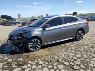 2019 Nissan Sentra SR with VIN 3N1AB7AP2KY306731, listed as a Copart auction lot 49519685 with 89,555 mi miles and Salvage Title. Bid and sale history available at carsss.com. Image 1.