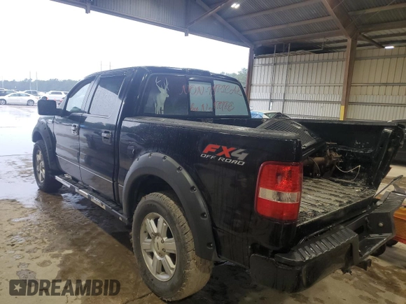 2006 Ford F-150 XLT with VIN 1FTPW14546FA00081, listed as a Copart auction lot 63607045 with 106,828 mi miles and Salvage title. Bid and sale history available at DreamBid. Image 2.