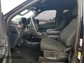 2023 Ford F-150 XL with VIN 1FTEW1CP8PKF56672, listed as a Copart auction lot 56911865 with 34,124 mi miles and Non repairable. Bid and sale history available at DreamBid. Image 7.