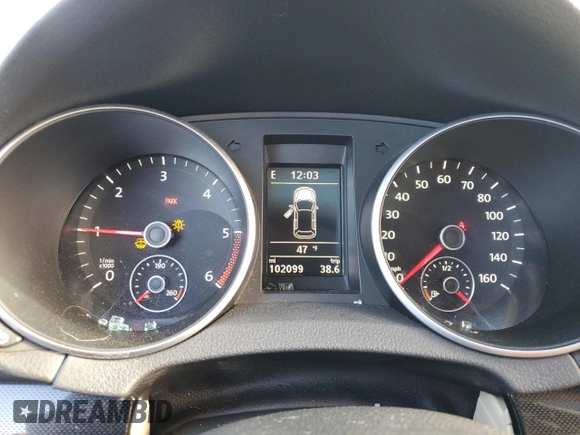 2013 Volkswagen Jetta SportWagen TDI w/Sunroof with VIN 3VWML7AJXDM640029, listed as a Copart auction lot 83365734 with 102,099 mi miles and Salvage Title. Bid and sale history available at carsss.com. Image 9.