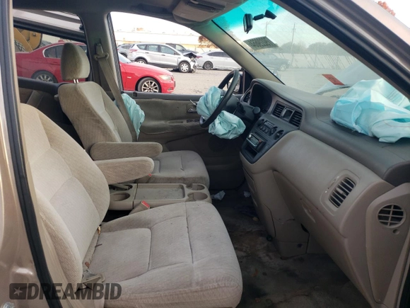 2003 Honda Odyssey LX z VIN 5FNRL18533B084504, wystawiony jako Copart lot #52674495 z przebiegiem 189 256 mil mil oraz Nie do naprawy • Non repairable. Historia ofert i sprzedaży dostępna na DreamBid. Obrazek 7.