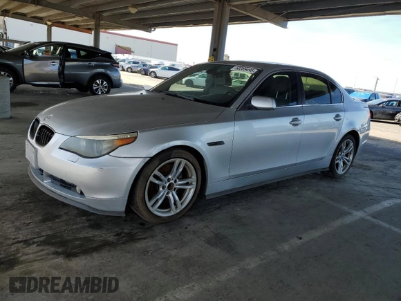 2006 BMW 5 Series 530i with VIN WBANE73506CM35385, listed as a Copart auction lot 50269495 with 178,750 mi miles and Clean Title. Bid and sale history available at carsss.com. Image 1.