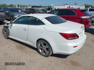 2012 Lexus IS 250 C with VIN JTHFF2C23C2521335, listed as a IAAI auction lot 41972354 with 88,508 mi miles and . Bid and sale history available at DreamBid. Image 3.