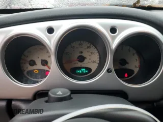 2005 Chrysler PT Cruiser Limited with VIN 3C8FY68855T533079, listed as a Copart auction lot 83858344 with 145,734 mi miles and Salvage title. Bid and sale history available at DreamBid. Image 9.