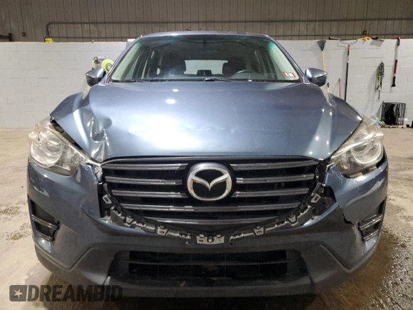 2016 Mazda CX-5 Sport with VIN JM3KE4BY2G0753678, listed as a Copart auction lot 43381635 with 90,791 mi miles and Salvage Title. Bid and sale history available at carsss.com. Image 5.