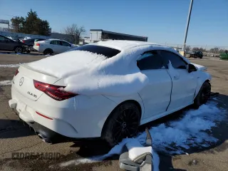 2020 Mercedes-Benz CLA with VIN WDD5J5BB8LN058630, listed as a Copart auction lot 43153604 with 0 mi miles. Bid and sale history available at carsss.com. Image 3.