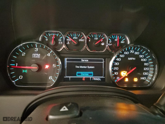 2017 Chevrolet Suburban LS with VIN 1GNSKGEC9HR202025, listed as a Copart auction lot 83037604 with NaN miles and Salvage Title. Bid and sale history available at carsss.com. Image 9.