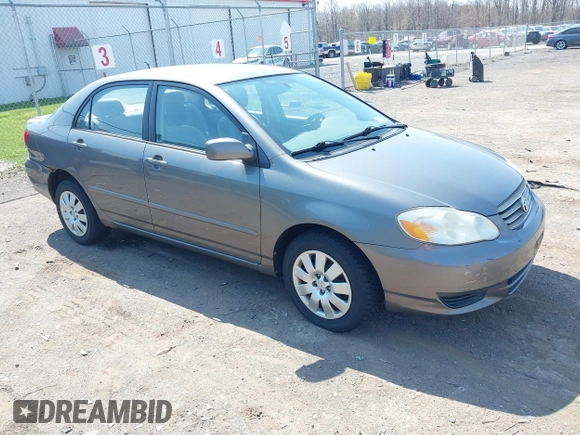 2004 Toyota Corolla CE with VIN 2T1BR38E34C205694, listed as a IAAI auction lot 42124476 with 174,153 mi miles and . Bid and sale history available at DreamBid. Image 1.