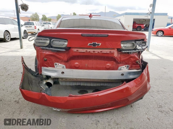 2020 Chevrolet Camaro 1LT with VIN 1G1FB1RS9L0112257, listed as a Copart auction lot 61071755 with 6,255 mi miles and Salvage title. Bid and sale history available at DreamBid. Image 6.