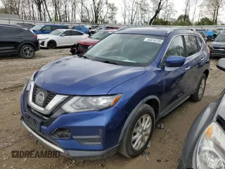 2017 Nissan Rogue SV with VIN KNMAT2MV5HP584962, listed as a Copart auction lot 54018135 with 161,143 mi miles and Clean Title. Bid and sale history available at carsss.com. Image 1.