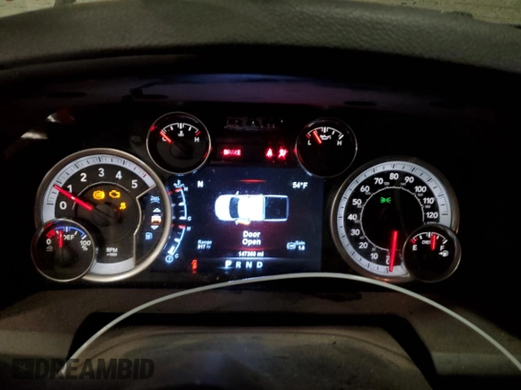 2015 Ram 1500 Big Horn z VIN 1C6RR7LM9FS562861, wystawiony jako Copart lot #57399755 z przebiegiem 147 360 mil mil oraz Nie do naprawy • Non repairable. Historia ofert i sprzedaży dostępna na DreamBid. Obrazek 9.