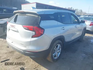 2020 GMC Terrain SLE with VIN 3GKALTEVXLL103634, listed as a IAAI auction lot 41587313 with 96,238 mi miles. Bid and sale history available at carsss.com. Image 4.