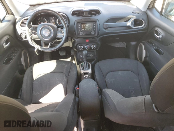 2016 Jeep Renegade Latitude with VIN ZACCJBBT4GPC62122, listed as a Copart auction lot 52156965 with 109,982 mi miles and Salvage Title. Bid and sale history available at DreamBid. Image 8.