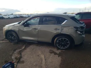 2024 Mazda CX-5 2.5 Carbon Turbo with VIN JM3KFBAY7R0358093, listed as a Copart auction lot 75492214 with 14,624 mi miles and Salvage Title. Bid and sale history available at carsss.com. Image 2.