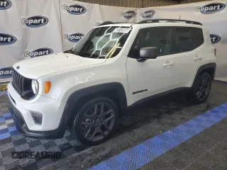 2021 Jeep Renegade Latitude with VIN ZACNJCBB5MPM72873, listed as a Copart auction lot 62212085 with 52,649 mi miles and Clean title. Bid and sale history available at DreamBid. Image 1.