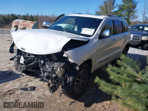 2018 Jeep Grand Cherokee Limited with VIN 1C4RJFBG6JC304211, listed as a IAAI auction lot 41855367 with 85,542 mi miles and . Bid and sale history available at DreamBid. Image 16.