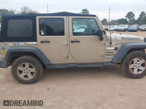 2016 Jeep Wrangler Unlimited Sport with VIN 1C4BJWDG9GL276069, listed as a IAAI auction lot 41618948 with 181,082 mi miles and . Bid and sale history available at DreamBid. Image 14.