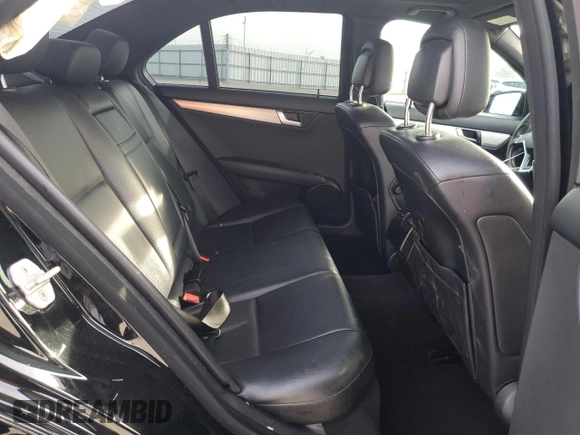 2014 Mercedes-Benz C 300 Sport with VIN WDDGF8AB6EG253744, listed as a Copart auction lot 50181075 with 108,362 mi miles and Salvage Title. Bid and sale history available at DreamBid. Image 10.