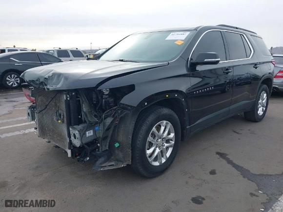 2020 Chevrolet Traverse LT Cloth with VIN 1GNERGKW5LJ295706, listed as a IAAI auction lot 41794884 with 79,277 mi miles. Bid and sale history available at carsss.com. Image 2.
