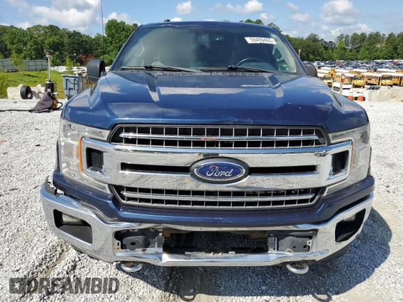 2018 Ford F-150 XL with VIN 1FTFX1E59JKF43398, listed as a Copart auction lot 59488465 with 204,594 mi miles and Salvage title. Bid and sale history available at DreamBid. Image 5.