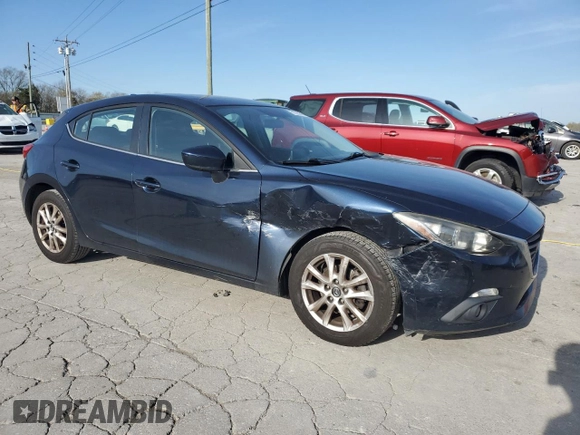 2015 Mazda 3 i Touring with VIN JM1BM1L71F1272572, listed as a Copart auction lot 51322645 with 122,966 mi miles and Clean Title. Bid and sale history available at DreamBid. Image 4.