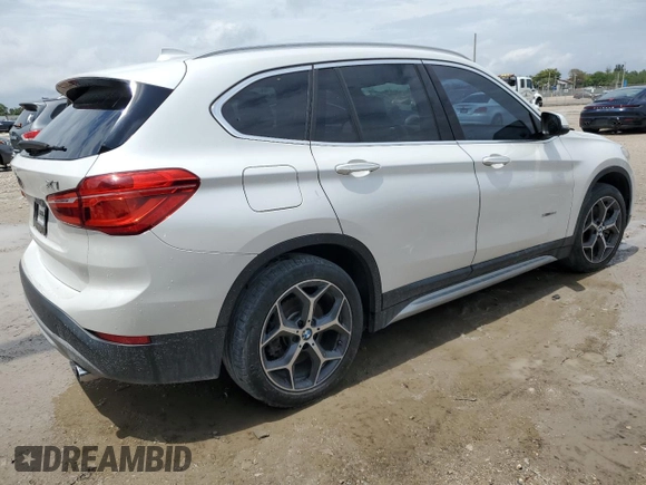 2016 BMW X1 xDrive28i with VIN WBXHT3C34GP887401, listed as a Copart auction lot 52255655 with 129,599 mi miles and Clean Title. Bid and sale history available at carsss.com. Image 3.