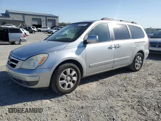 2007 Hyundai Entourage GLS z VIN KNDMC233176018833, wystawiony jako Copart lot #53346595 z przebiegiem 167 559 mil mil oraz Szkody całkowita. Historia ofert i sprzedaży dostępna na DreamBid. Obrazek 1.