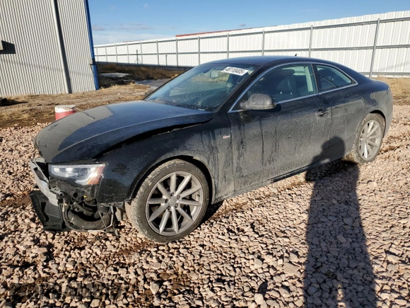 2016 Audi A5 Premium Plus with VIN WAUM2AFR3GA015164, listed as a Copart auction lot 46110405 with 113,804 mi miles and Salvage Title. Bid and sale history available at carsss.com. Image 1.