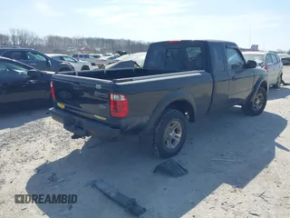 2002 Ford Ranger XLT Appearance with VIN 1FTYR44E62PB07361, listed as a IAAI auction lot 41791785 with 112,728 mi miles. Bid and sale history available at carsss.com. Image 4.