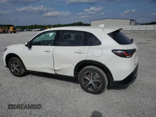 2024 Honda HR-V EX-L with VIN 3CZRZ1H7XRM712668, listed as a Copart auction lot 57045915 with 15,729 mi miles and Salvage title. Bid and sale history available at DreamBid. Image 2.