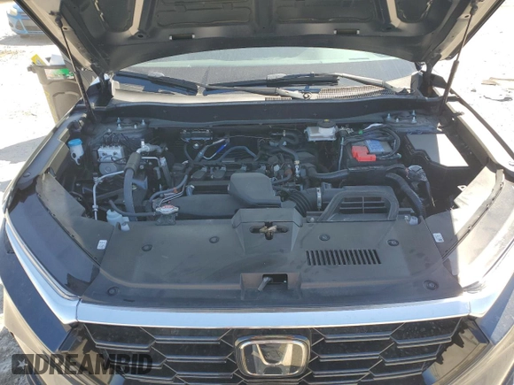 2025 Honda CR-V EX with VIN 2HKRS4H41SH404849, listed as a Copart auction lot 48743805 with 22,275 mi miles and Salvage Title. Bid and sale history available at DreamBid. Image 14.