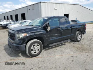 2019 Toyota Tundra SR with VIN 5TFRM5F14KX139454, listed as a Copart auction lot 55596035 with 118,965 mi miles and Salvage title. Bid and sale history available at DreamBid. Image 1.