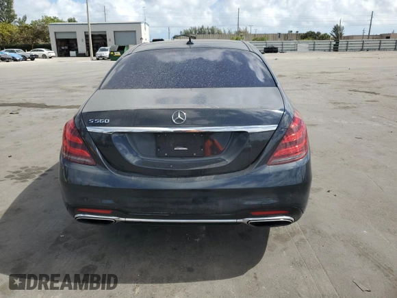 2018 Mercedes-Benz S 560 with VIN WDDUG8DB0JA399369, listed as a Copart auction lot 44936895 with 102,531 mi miles and Salvage Title. Bid and sale history available at carsss.com. Image 6.
