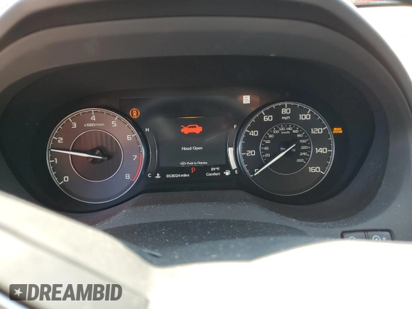 2022 Acura RDX w/Technology Package with VIN 5J8TC2H52NL016904, listed as a Copart auction lot 71400284 with 13,024 mi miles and Salvage Title. Bid and sale history available at carsss.com. Image 9.