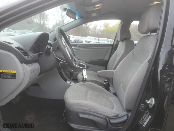 2016 Hyundai Accent SE with VIN KMHCT4AE2GU112433, listed as a Copart auction lot 54201725 with 117,730 mi miles and Clean Title. Bid and sale history available at carsss.com. Image 7.