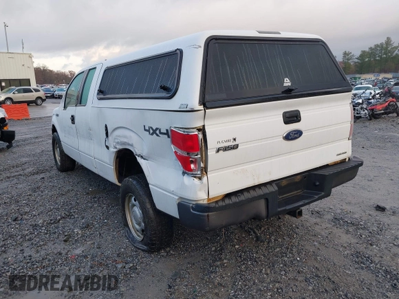 2013 Ford F-150 XL with VIN 1FTFX1EF9DFB87766, listed as a IAAI auction lot 40963973 with 195,796 mi miles. Bid and sale history available at carsss.com. Image 3.