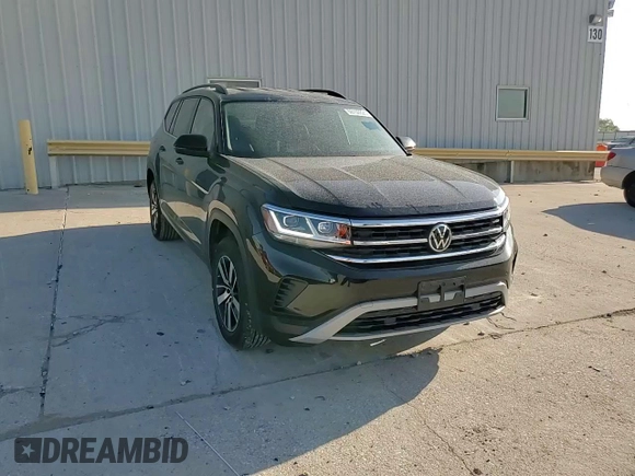 2022 Volkswagen Atlas SE with VIN 1V2DP2CA9NC542795, listed as a Copart auction lot 58150825 with 45,399 mi miles and Clean title. Bid and sale history available at DreamBid. Image 14.