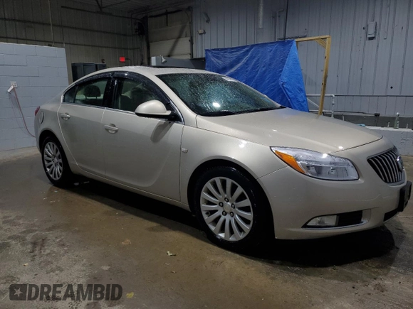 2011 Buick Regal CXL RL4 with VIN 2G4GS5EC4B9176286, listed as a Copart auction lot 50908375 with 131,435 mi miles and Salvage title. Bid and sale history available at DreamBid. Image 4.