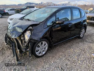 2011 Honda Fit Sport with VIN JHMGE8H56BC003466, listed as a Copart auction lot 46373785 with 73,600 mi miles and Salvage Title. Bid and sale history available at DreamBid. Image 1.